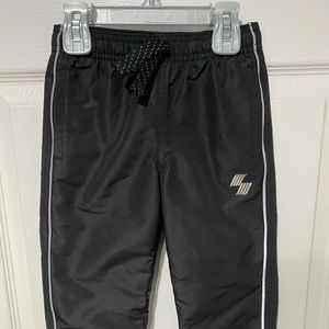 Toddler boys athletic fleece lined pants